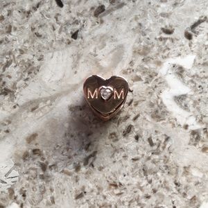 Pandora Rose Gold Mom Charm.